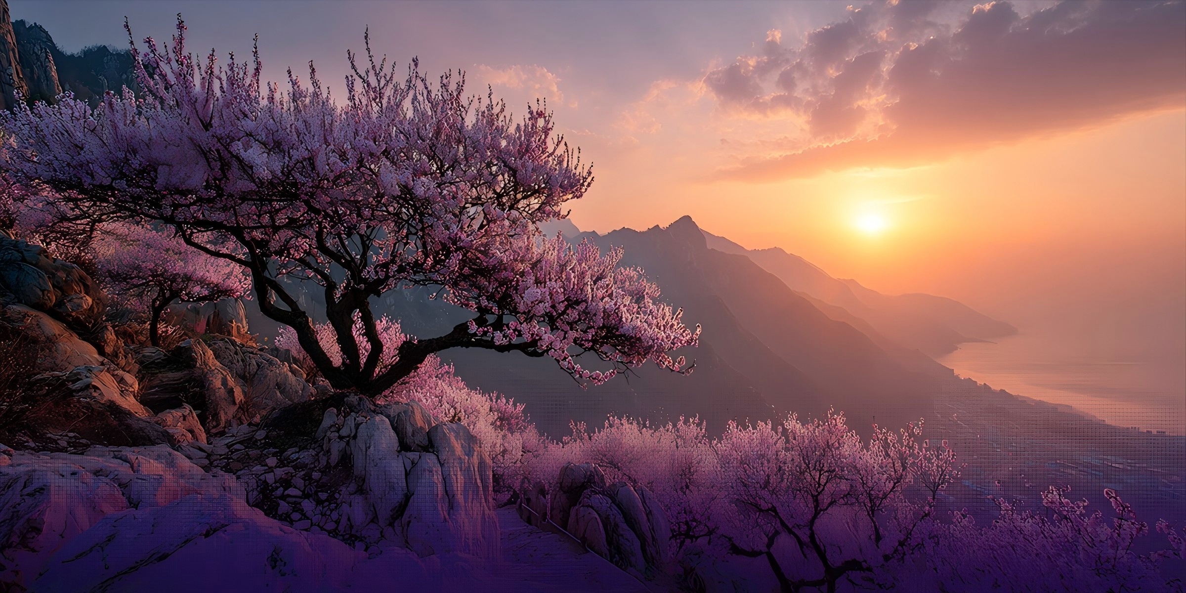 Рашид Алимов | Китайский блокнот. Горы не теснят друг друга